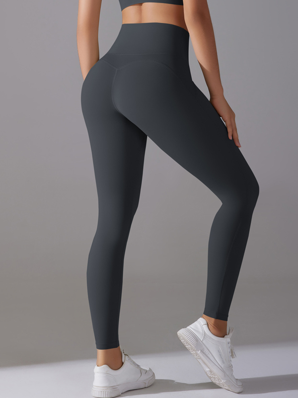 Flexvibe High Waisted Naked Feel Yoga Capris - Tummy Control Butt Lifting Body-Hugging