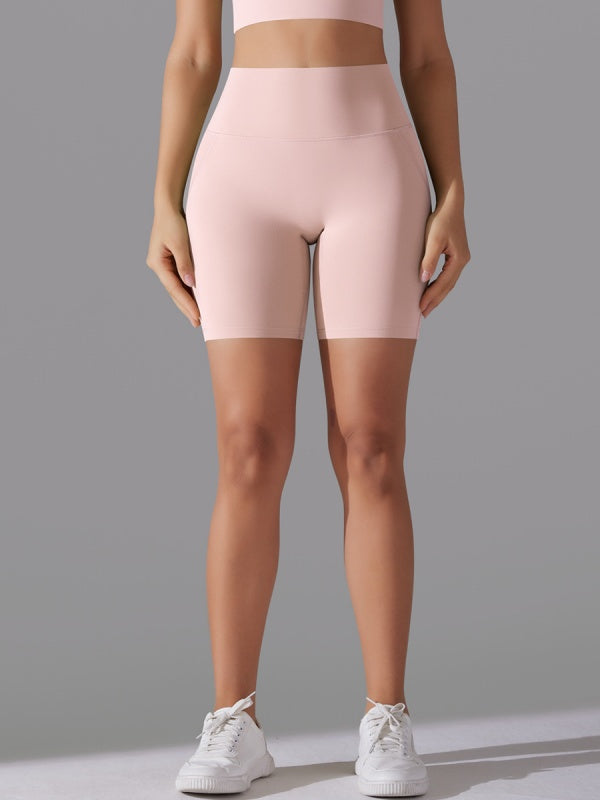 Flexvibe High-Waisted Tight Yoga Shorts - Tummy Control Butt Lifting Gym Fitness Wear