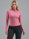 Flexvibe Zipper Sports Jacket - Breathable Slim-Fit Versatile Outdoor Athletic Outerwear