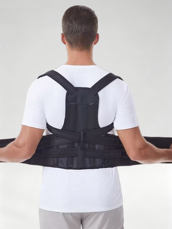 Flexvibe Invisible Posture Corrector, Back Brace for Men Women Students Shoulder Support