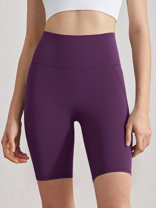 Flexvibe High-Waisted 3/4 Fitness Pants - Snug-Fit Quick-Dry Breathable Daily Workouts