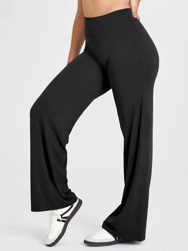 Flexvibe yoga leggings movement view for gym-to-street, with high waisted and butt lifting