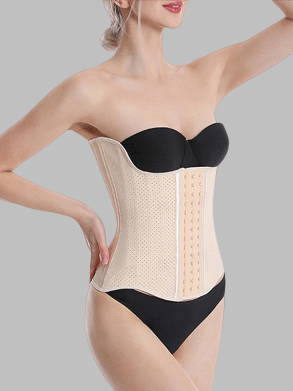 Flexvibe 29cm Full-Waist Tummy Wrap - Enhanced Buckle Double Compression Anti-Roll