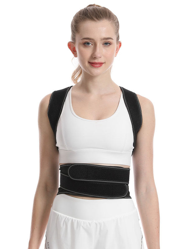 Flexvibe Invisible Posture Corrector Belt Keel Support Open Shoulders