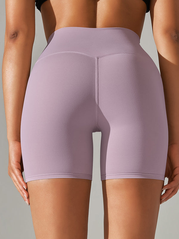 Flexvibe High-Waisted 3/4 Yoga Shorts - Tummy Control Butt Lifting Stretchy Gym Fitness