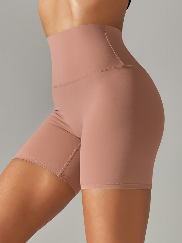 Flexvibe High-Waisted 3/4 Yoga Shorts - Tummy Control Butt Lifting Stretchy Gym Fitness