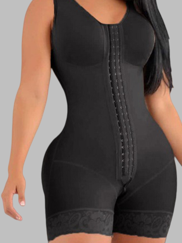 Flexvibe XS-3XL Bust Cover Shapewear - One-Piece Tummy Control Elastic Full-Body Shaper