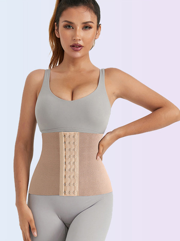 Flexvibe Adjustable Buckle Waist Trainer Belt - Tummy Control Slimming for Daily/Workout