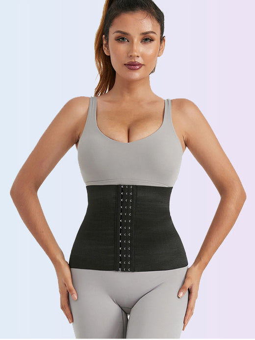 Flexvibe Adjustable Buckle Waist Trainer Belt | Tummy Control, XS–XXL, 2 Colors