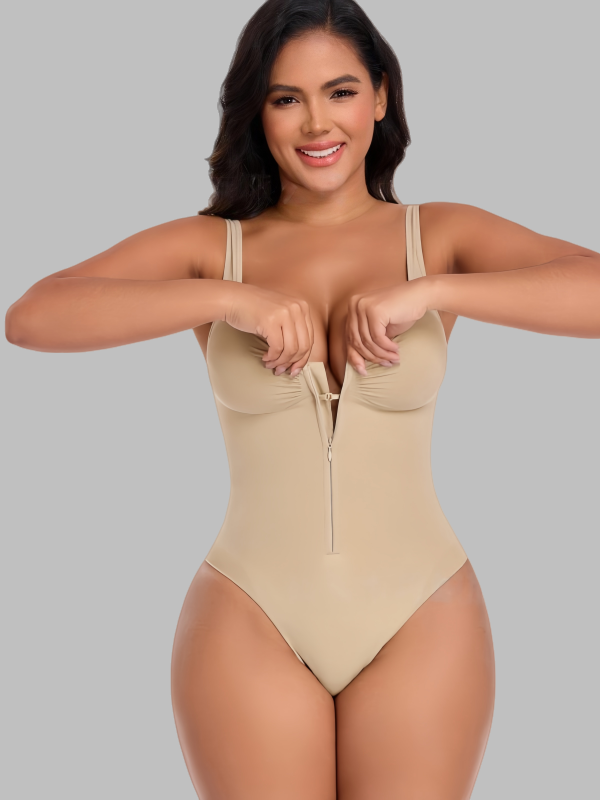 Flexvibe Strappy Full Body Shapewear S-XXL - One-Piece Seamless Flattering Fit