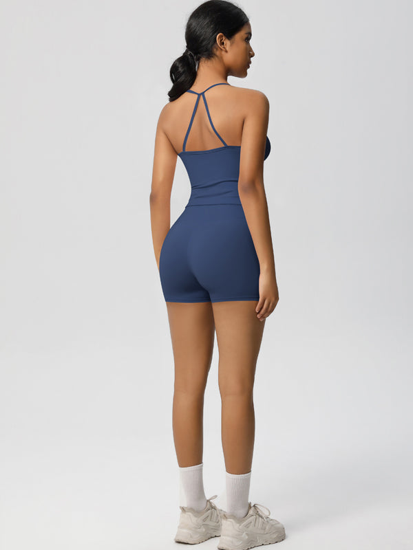 Flexvibe Stretchy High-Waisted Yoga Set - Double-Brushed Versatile Athletic Loungewear