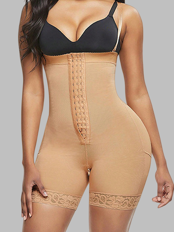 Flexvibe S-3XL Plus Size Shapewear - Tummy Control Elastic Full-Body Shaper for Women