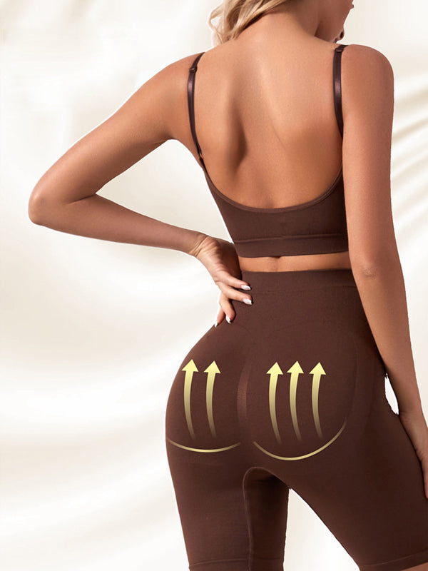 Flexvibe Bra & High-Waisted Briefs Set S-3XL - Supportive Tummy Control Breathable Daily Wear