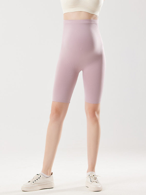 Flexvibe Maternity Capri Yoga Pants - High-Waisted Tummy Support Butt-Lifting Breathable Wear