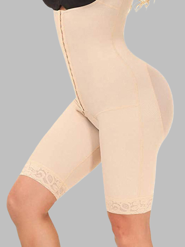 Flexvibe S-6XL Plus Size Compression Shapewear Abdomen Control Hip Lifting Side BoobTaming Bodysuit