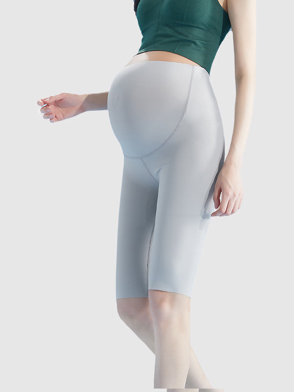Flexvibe Maternity Active Shorts Leggings - High Elastic Breathable Comfortable Pregnant Workout Wear