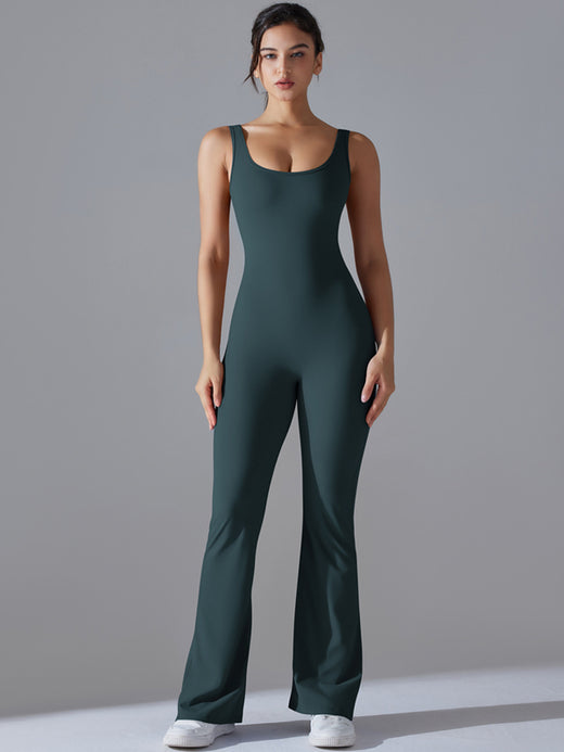 Flexvibe Yoga Fitness Bodysuit | Barely-There Camisole, Slim-Fit, Butt-Lift, 8 Colors, S–XL
