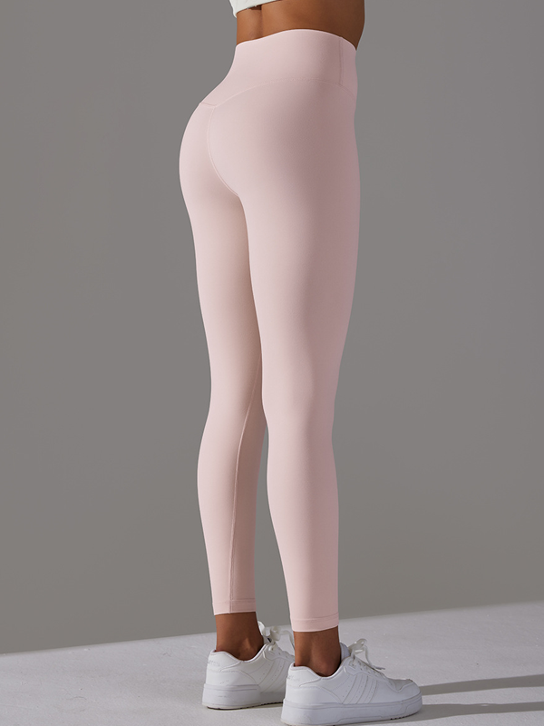 Flexvibe High Waisted Barely There Yoga Capris - Double-Sided Brushed Tummy Control Breathable