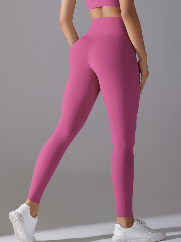 Flexvibe High Waisted Naked Feel Yoga Capris - Tummy Control Butt Lifting Body-Hugging