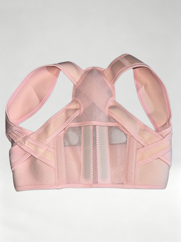 Flexvibe Adjustable Back Posture Corrector, Invisible Compression Waist Support for Men & Women