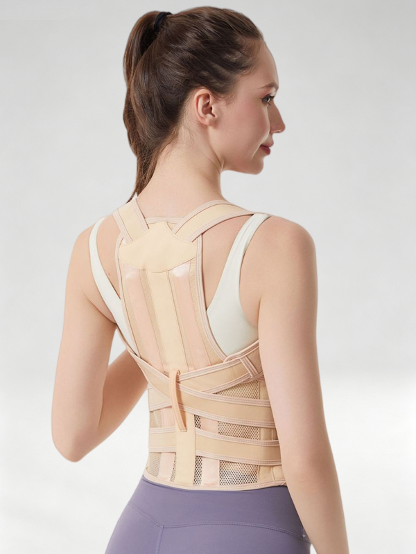 Flexvibe Invisible Posture Corrector, Back Brace for Men Women Students Shoulder Support