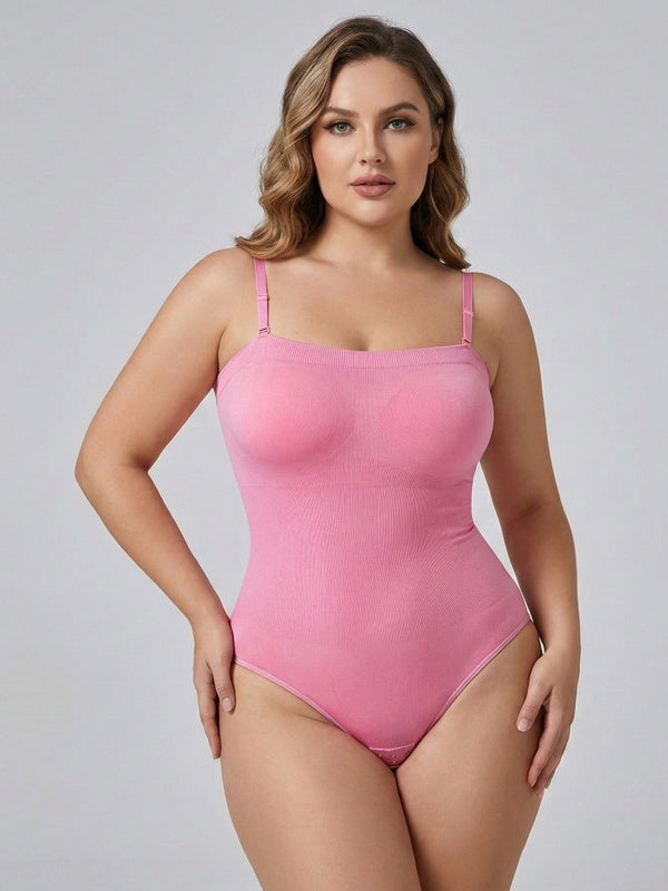 Flexvibe Seamless Hook and Eye Shapewear S-3XL - Bodysuit Tummy Control Confident Fit