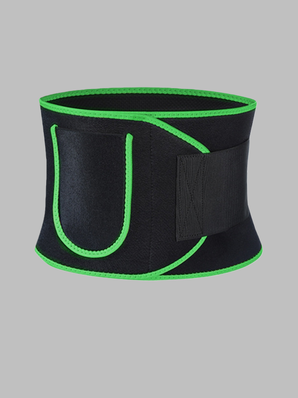 Flexvibe Tummy Control Sweat-Enhancing Waist Trimmer - Adjustable Pocket Gym Yoga Shaper