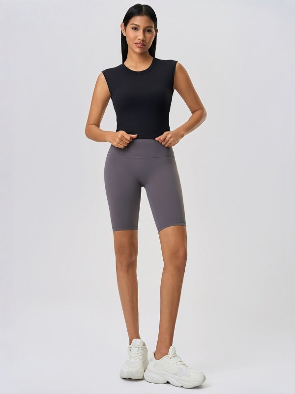 Flexvibe Sleeveless Yoga Tank Top - Breathable Moisture-Wicking Non-Slip Gym Workout Top
