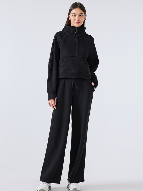 Flexvibe Fleece-Lined High-Waisted Yoga Pants - Warm Winter Workout & Daily