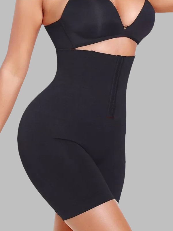 Flexvibe XS-5XL Snap-Front High-Waist Tummy Control Panty - Elastic Breathable Women’s Shapewear