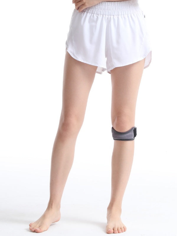 Flexvibe Silicone Patella Strap Knee Support - Sports Pain Relief Adjustable Brace
