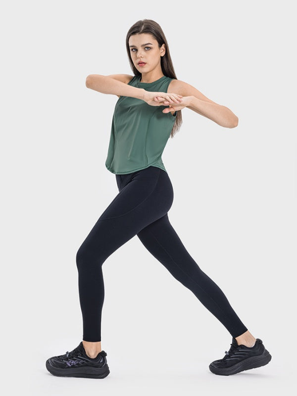 Flexvibe Comfortable Loose Yoga Cover-Up - Quick-Dry Breathable Gym Yoga Layering Wear