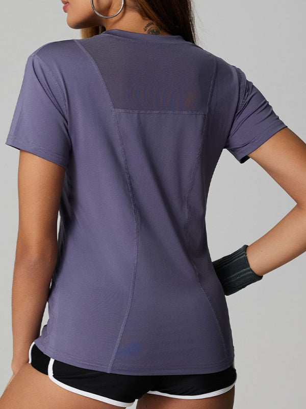 Flexvibe Breathable Loose-Fit Plus-Size T-Shirt - Slimming Yoga Casual Active Wear