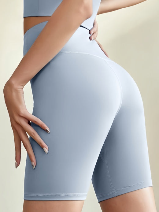 Flexvibe High-Waisted 5/8 Length Shorts | Tummy Control, Contoured Fit, 4-Way Stretch, 11 Colors, S–XL
