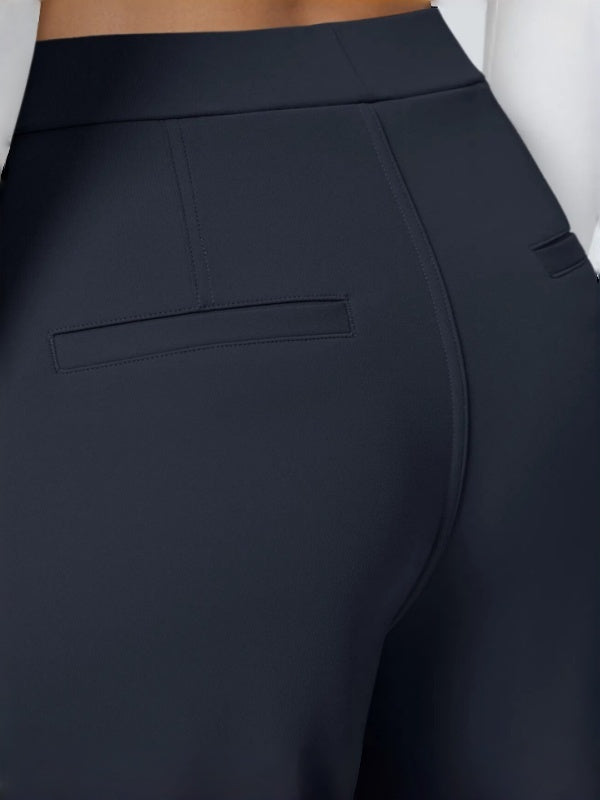 Flexvibe Casual Straight-Leg Pants, Loose & Slim-Fitting, Suitable for Commuting & Casual Occasions