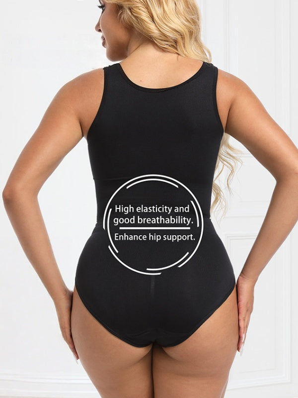 Flexvibe Plus-Size Enhanced Hook-and-Eye Shapewear S-3XL - Slimming Tummy Control Breathable