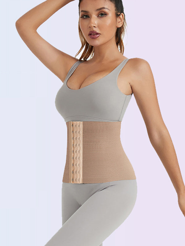 Flexvibe Adjustable Buckle Waist Trainer Belt - Tummy Control Slimming for Daily/Workout