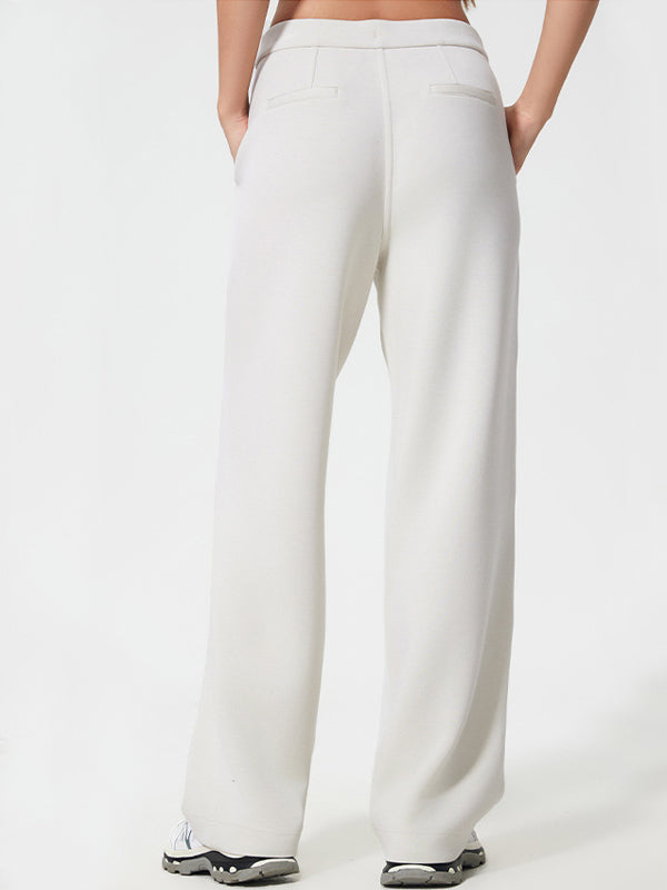 Flexvibe Straight Leg Athletic Pants - Stretchy Breathable Casual Daily Trousers