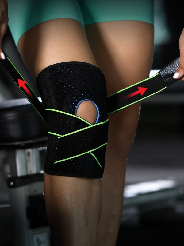 Flexvibe Athletic Knee Pad for Sports - Durable Elastic Joint Protection Wrap