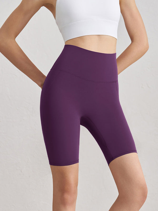 Flexvibe High-Waisted 3/4 Fitness Pants - Snug-Fit Quick-Dry Breathable Daily Workouts