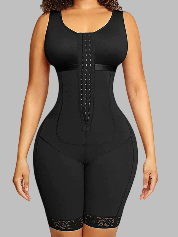 Flexvibe Open-Crotch Sleeveless Bodysuit XS-3XL - Seamless Full Body Shaping