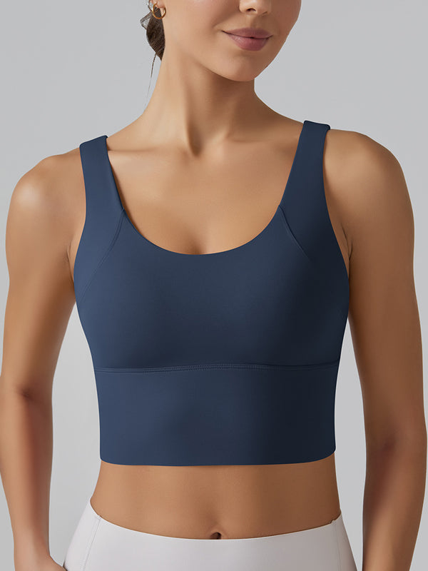 Flexvibe V Back Beauty Sports Bra Cloud Feel Breathable Sweat-Wicking