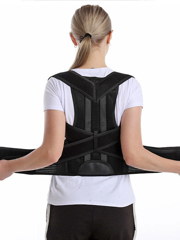 Flexvibe Steel Bone Posture Corrector - Breathable Tummy Control Back Support