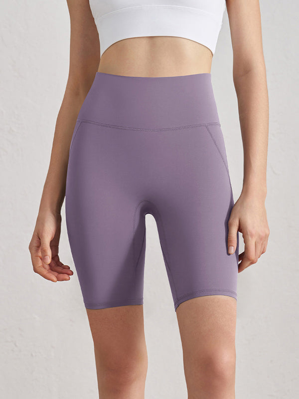 Flexvibe High-Waisted 3/4 Fitness Pants - Snug-Fit Quick-Dry Breathable Daily Workouts