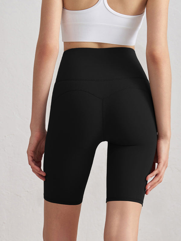 Flexvibe High-Waisted 3/4 Fitness Pants - Snug-Fit Quick-Dry Breathable Daily Workouts