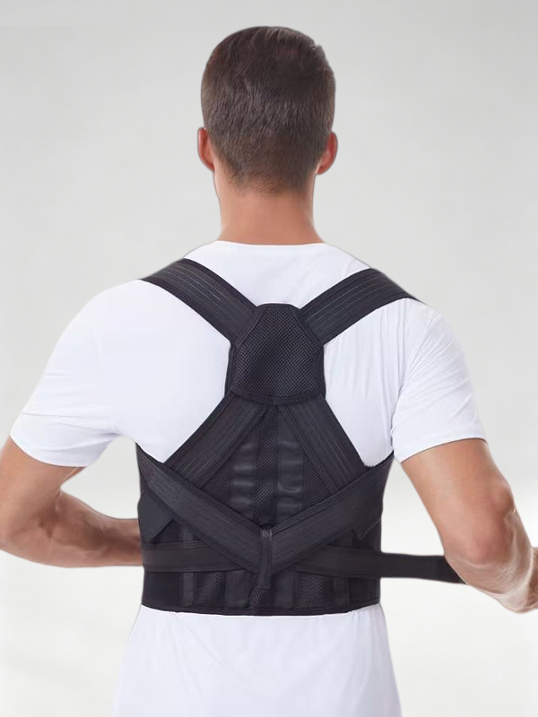 Flexvibe Posture Corrector, Back Support Brace for Upright Posture & Anti‑Hunching