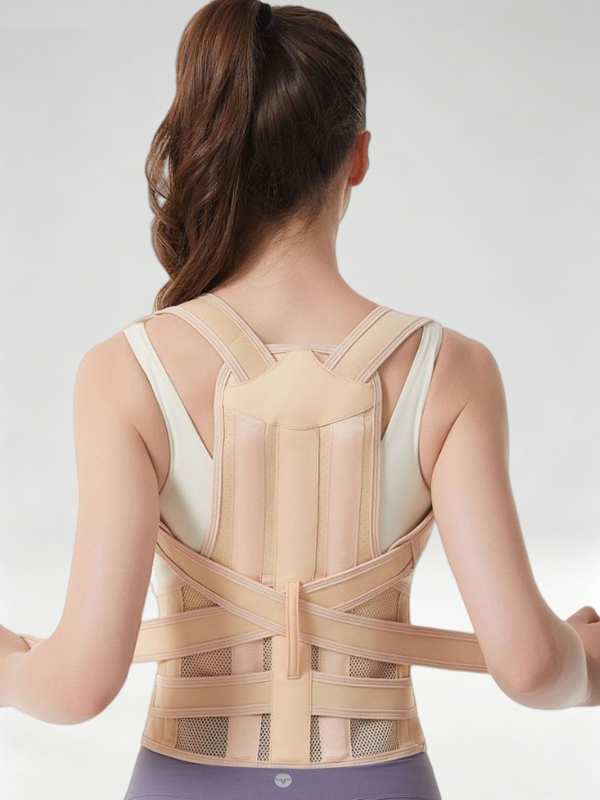 Flexvibe Invisible Posture Corrector, Back Brace for Men Women Students Shoulder Support