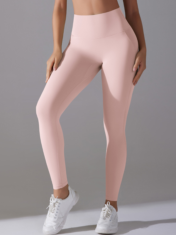 Flexvibe High Waisted Naked Feel Yoga Capris - Tummy Control Butt Lifting Body-Hugging