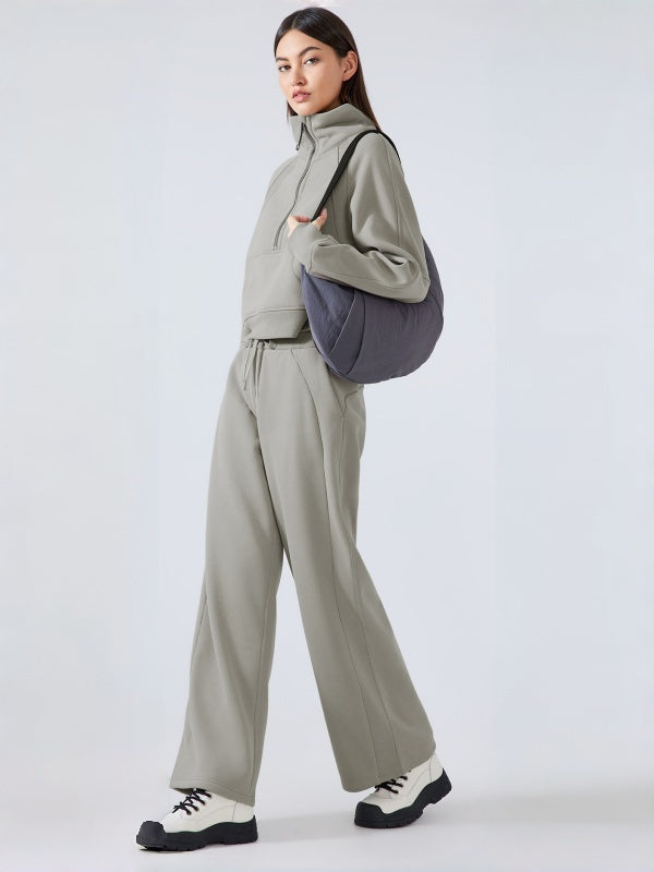 Flexvibe Fleece-Lined High-Waisted Yoga Pants - Warm Winter Workout & Daily