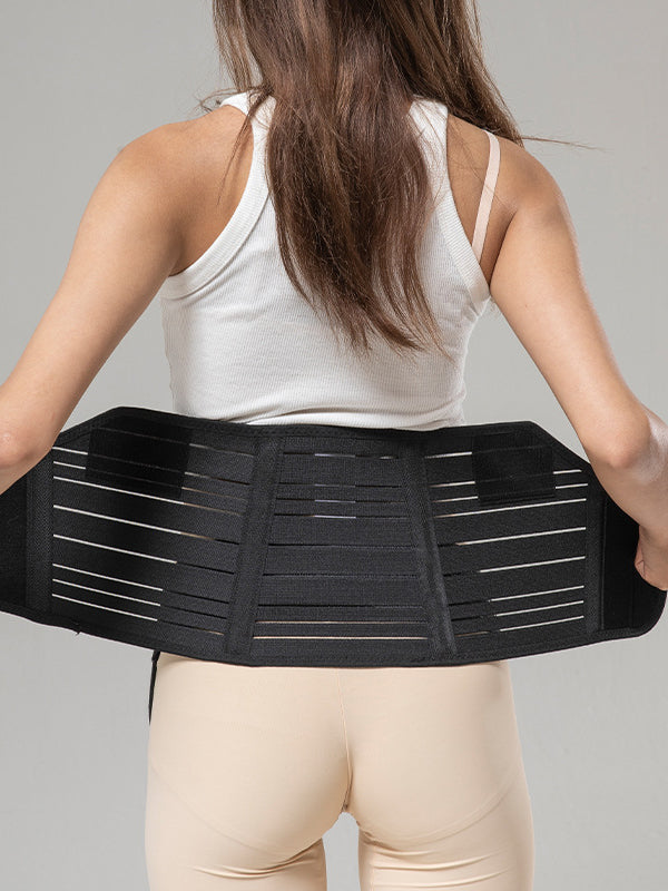 Flexvibe Maternity 3-Piece Belly Support Belt - Adjustable Breathable All Pregnancy Stages Wear
